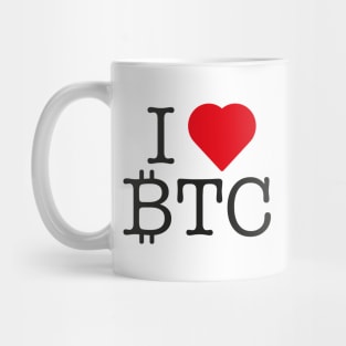 I love BTC Mug